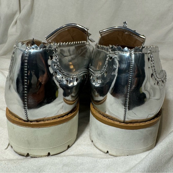 Qupid Tassle Loafers, lug sole womens shoes - Picture 5 of 8